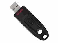 Ultra 64 GB, USB-Stick - schwarz/rot, USB-A 3.2 Gen1