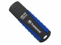 JetFlash 810 128 GB, USB-Stick - schwarz/blau, USB-A 3.2 Gen 1