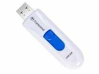 JetFlash 790W 64 GB, USB-Stick - weiß/blau, USB-A 3.2 Gen 1