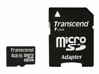 microSDHC Card 4 GB, Speicherkarte - schwarz, Class 10