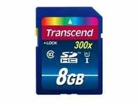 Secure Digital SDHC 8 GB Premium, Speicherkarte - blau, USH-I U1, Class 10