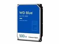 500GB WD5000AZLX Blue, Festplatte - SATA 6 Gb/s, 3,5", WD Blue