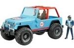 Jeep Cross Country Racer mit Rennfahrer, Modellfahrzeug