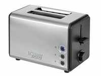Toaster TA 1371 CB - edelstahl/schwarz, 850 Watt, für 2 Scheiben Toast