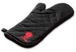 Grillhandschuh 6472, schwarz mit rotem Kettle