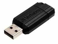 PinStripe 64 GB, USB-Stick - schwarz, USB-A 3.2 Gen 1