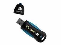 Flash Voyager 256 GB, USB-Stick - schwarz/blau, USB-A 3.2 Gen 1