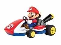RC Mario Kart - Mario Race Kart mit Sound - rot/blau, 1:16