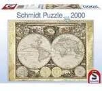 Puzzle Historische Weltkarte