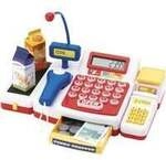 Supermarktkasse mit Scanner, Kaufladen