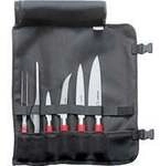 Textil-Rolltasche "Red Spirit", 6-teilig, Besteck