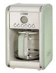 Amerikanische Vintage , Filtermaschine - hellgrün/creme, 4-12 Tassen Amerikanische Vintage , Filtermaschine - hellgrün/creme, 4-12 Tassen