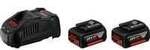 PRO Starter-Set 18V (2x GBA 18V 5.0Ah + GAL 1880 CV Professional), Ladeger&auml;t