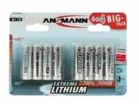 Extreme Lithium Mignon AA, Batterie - silber, 8 Stück