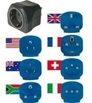 Reisestecker-Set, mit 10A Sicherung