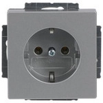 Steckdosen-Einsatz Schuko 2 Pol plus Erde 16 Ampere 250 Volt Typ 20 EUC-83