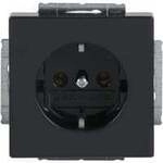 Steckdose CEE 7/3 Typ F mit Erdungsclips, 16 Ampere, 250 Volt, Unterputz, 1-fach