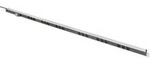 Steckdosenleiste mit Aluminiumprofil, 18-fach, 42HE