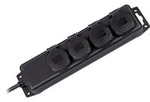 Outdoor-Steckdosenleiste IP44, 4-fach