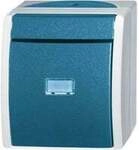 Wechselschalter 2601/6 Wippe mit Komplettgeh&auml;use Aufputz