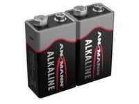 Alkaline Red, Batterie - 2 Stück, E-Block