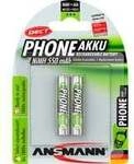 550mAh DECT, Akku