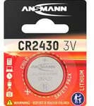 Lithium Knopfzelle CR-2430, Batterie