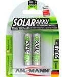 800mAh Solar, Akku