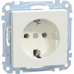 Schutzkontakt-Steckdose mit Steckklemme, Unterputz, 16 Ampere, 250 Volt, System M