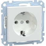 Schutzkontakt-Steckdose mit Steckklemme, Unterputz, 16 Ampere, 250 Volt, System M