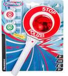 Polizeikelle mit 2 LED-Lichtern, Ma&szlig;e ca. 19 x 25 cm, Spiel
