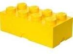 LEGO Storage Brick 8 gelb, Aufbewahrungsbox