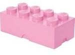 LEGO Storage Brick 8 rosa, Aufbewahrungsbox