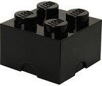 LEGO Storage Brick 4 schwarz, Aufbewahrungsbox