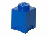 LEGO Storage Brick 1 blau, Aufbewahrungsbox - blau