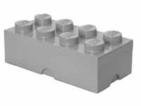 LEGO Storage Brick 8 grau, Aufbewahrungsbox - grau