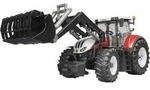 Steyr 6300 Terrus CVT mit Frontlader, Modellfahrzeug