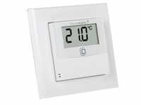 Smart Home Temperatur & Luftfeuchtigkeitssensor mit Display (HmIP-STHD) - weiß