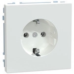 Schutzkontakt-Steckdose mit Steckklemmen, Unterputz, 16 Ampere, 250 Volt, 50 Hertz