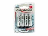 Extreme Lithium Mignon AA, Batterie - silber, 4 Stück
