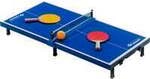 Tischtennis-Mini-Tisch-Set, Fitnessger&auml;t