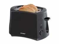 Toaster 3310 - schwarz, 825 Watt, für 2 Scheiben Toast