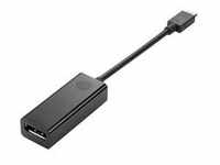 USB Adapter, USB-C Stecker > DisplayPort Buchse - schwarz