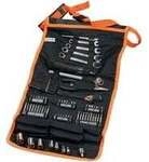 Mechaniker-Set mit Rolltasche, 76-teilig, Werkzeug-Set