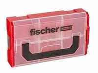 FixTainer - leer -, Aufbewahrungsbox - rot/transparent