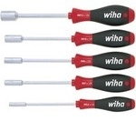Steckschl&uuml;ssel-Schraubendreher-Set SoftFinish, 5-teilig