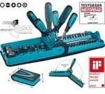 Steckschl&uuml;ssel Satz 856-1, 1/4", Werkzeug-Set