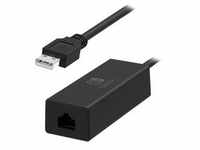 USB 2.0 Adapter NSW-004U, USB-A Stecker > RJ-45 Buchse - schwarz, 19cm