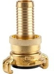 Messing Druckkupplung, f&uuml;r 19mm (3/4&ldquo;)-Schl&auml;uche, Schlauchst&uuml;ck