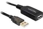 USB 2.0 Aktivverl&auml;ngerungskabel, USB-A Stecker > USB-A Buchse